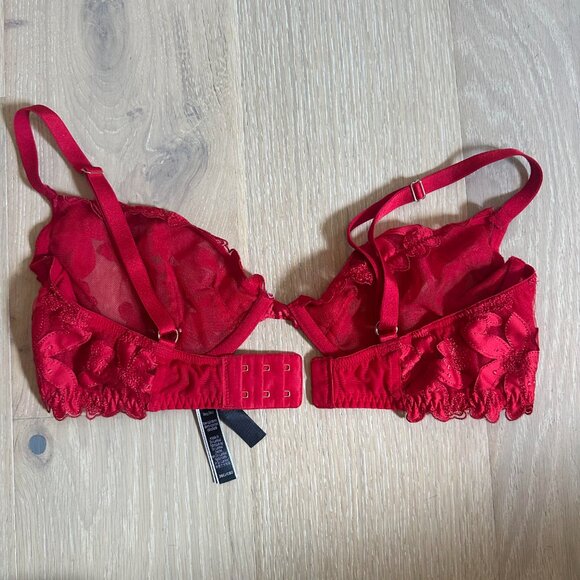 Victoria's Secret Very Sexy Low Cut Demi Lace Bra - 36C - Picture 3 of 4